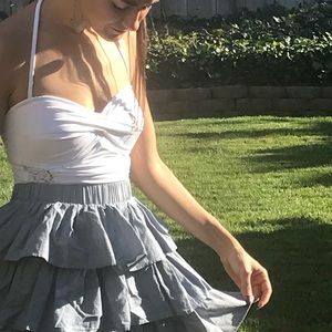 Wet Seal Ruffled Mini